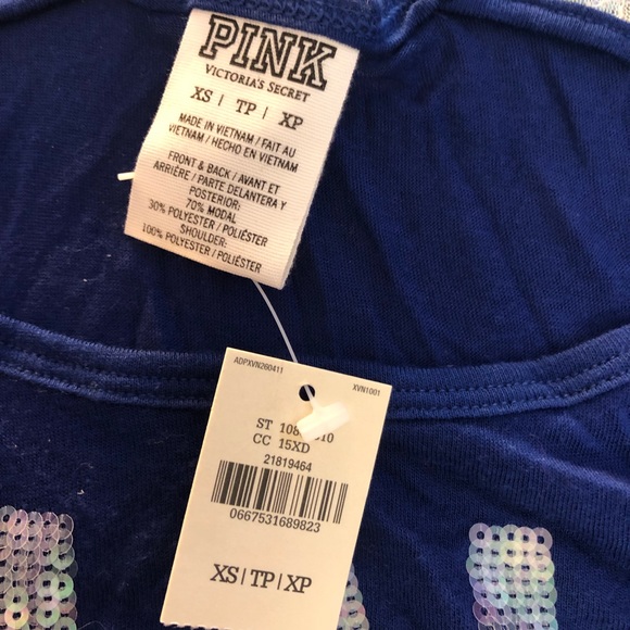 VS PINK Sequin T-Shirt - Picture 2 of 3